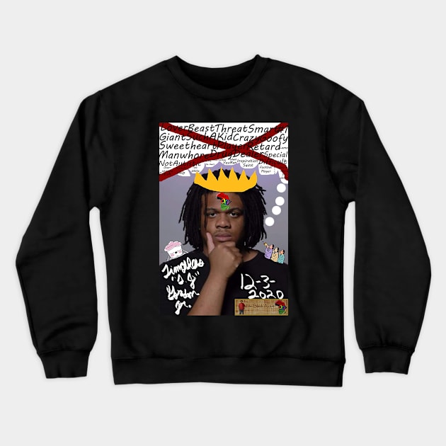 Black Autist Digital Piece (December 2020) Crewneck Sweatshirt by The Black Autist